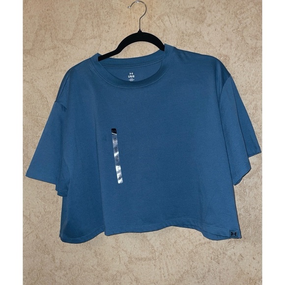 Under Armour Boxy Crop Short Sleeve T-Shirt - Picture 1 of 5